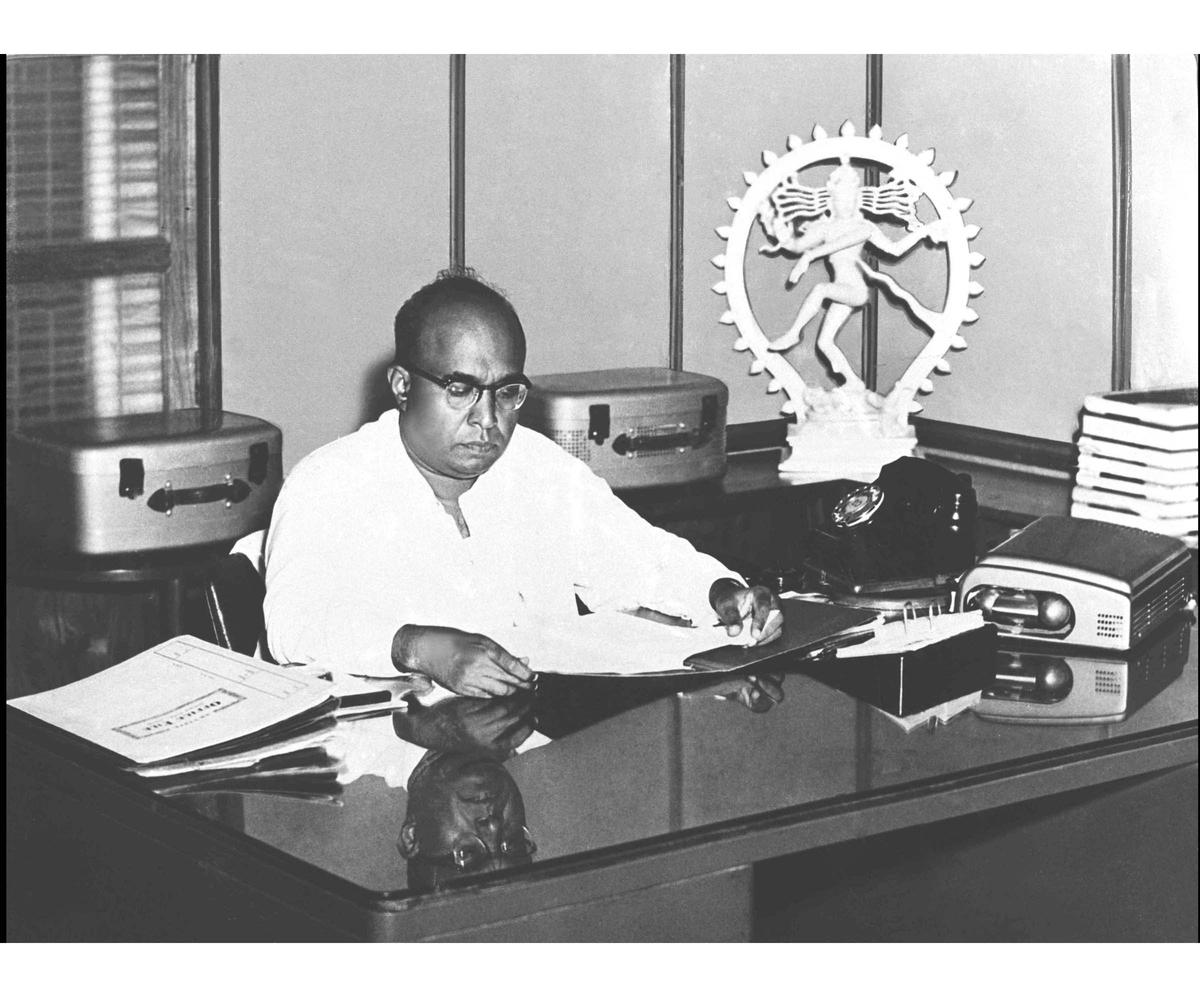 A.V. Meiyappan at his office.