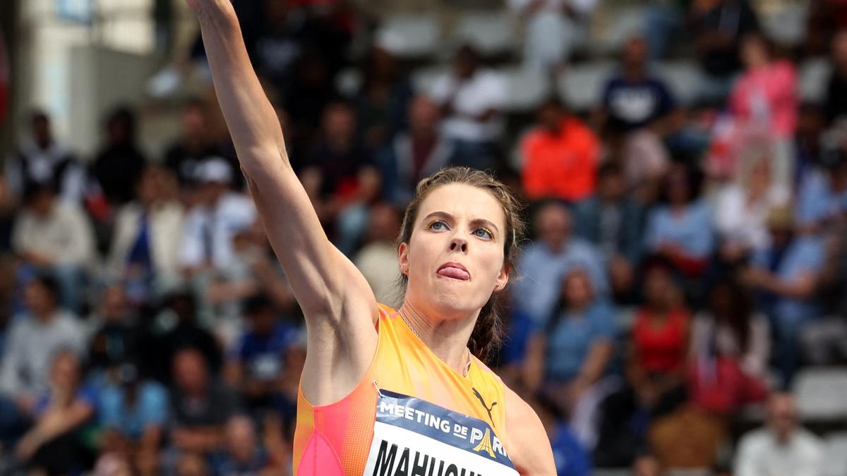 Ukraine's Mahuchikh breaks 1987 women's high jump world record