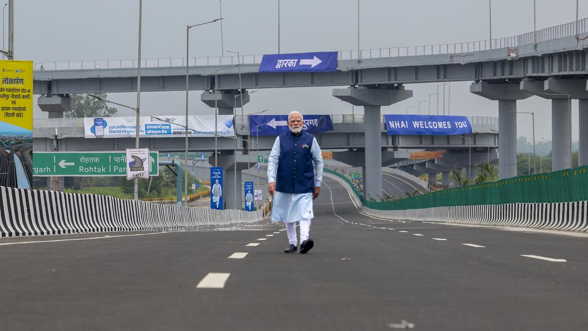 PM Modi inaugurates 11,000-crore highway projects to decongest Delhi