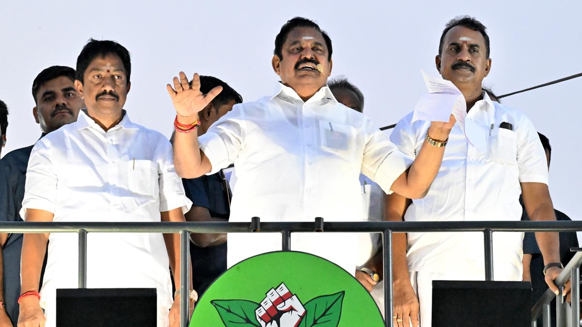 Industrial activity has declined under DMK government, resulting in joblessness: Palaniswami