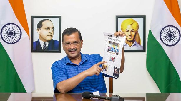 Centre trying to derail Delhi’s health, education revolution: Kejriwal