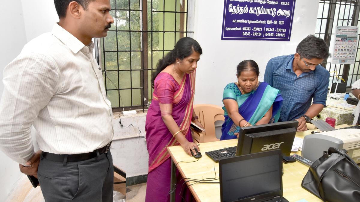 Election Control room inspected