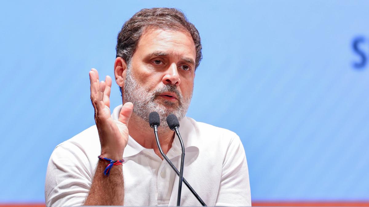 Rahul Gandhi cites media report on huge donations to ‘anonymous parties’ in Gujarat, asks ‘will ECI probe’