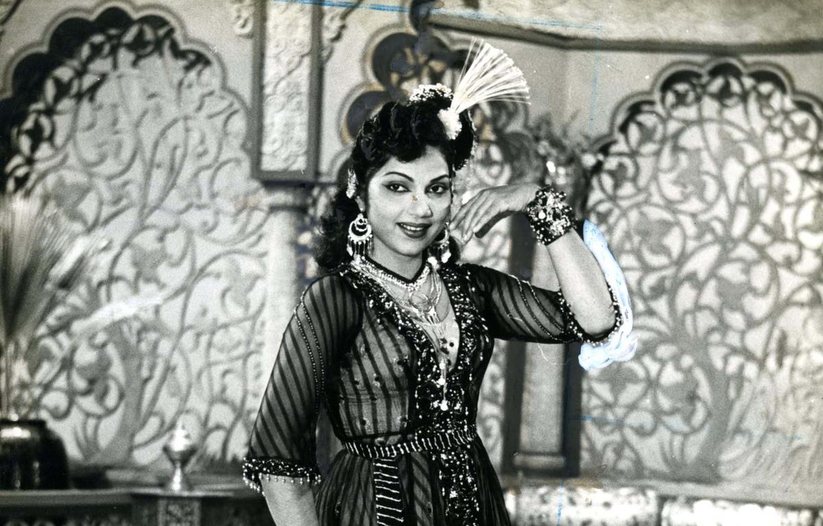 P. Bhanumathi in the Telugu movie ‘Tenali Ramakrishna’ P. Bhanumathi in the Telugu movie ‘Tenali Ramakrishna’