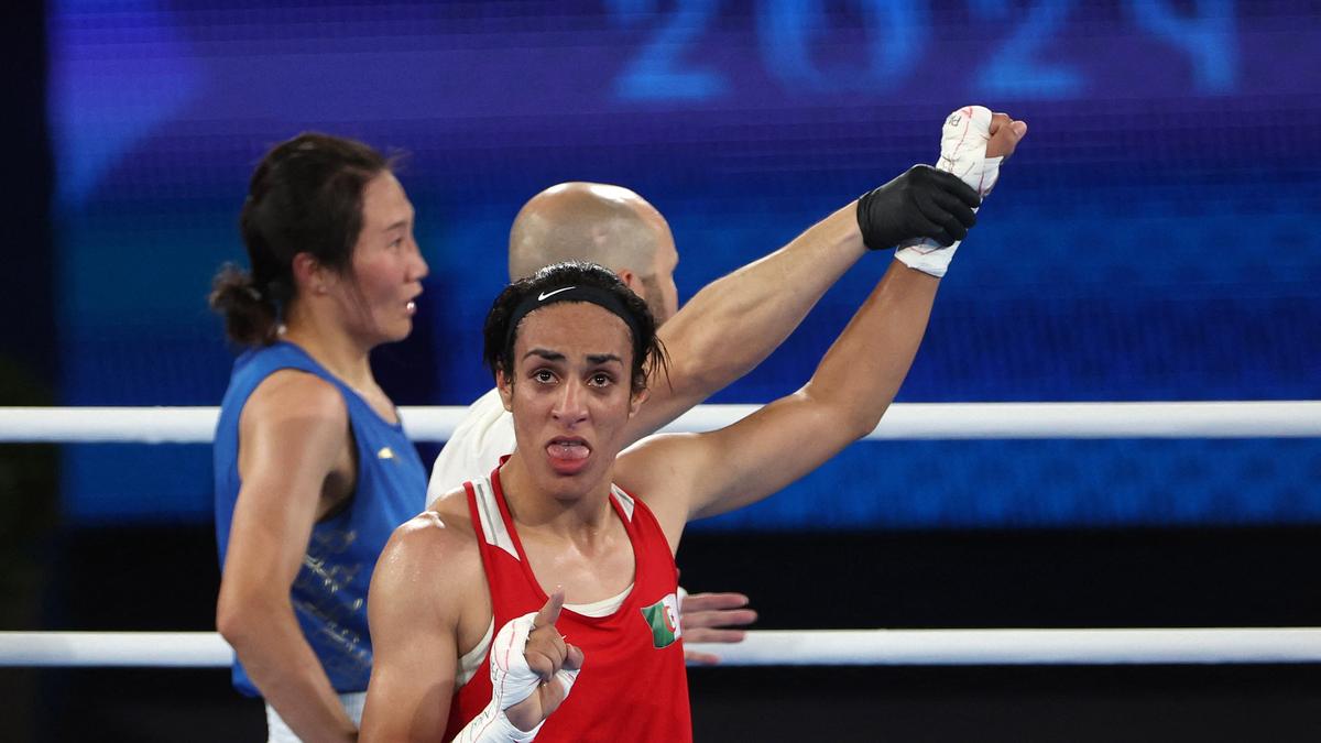 Imane Khelif of Algeria wins women’s welterweight gold amid gender dispute