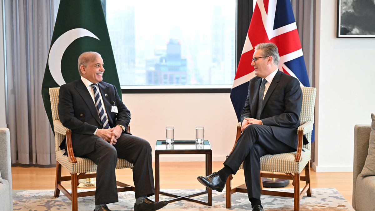 U.K. PM Starmer meets Pakistan PM Shehbaz Sharif, agrees to ‘deepen’ relations