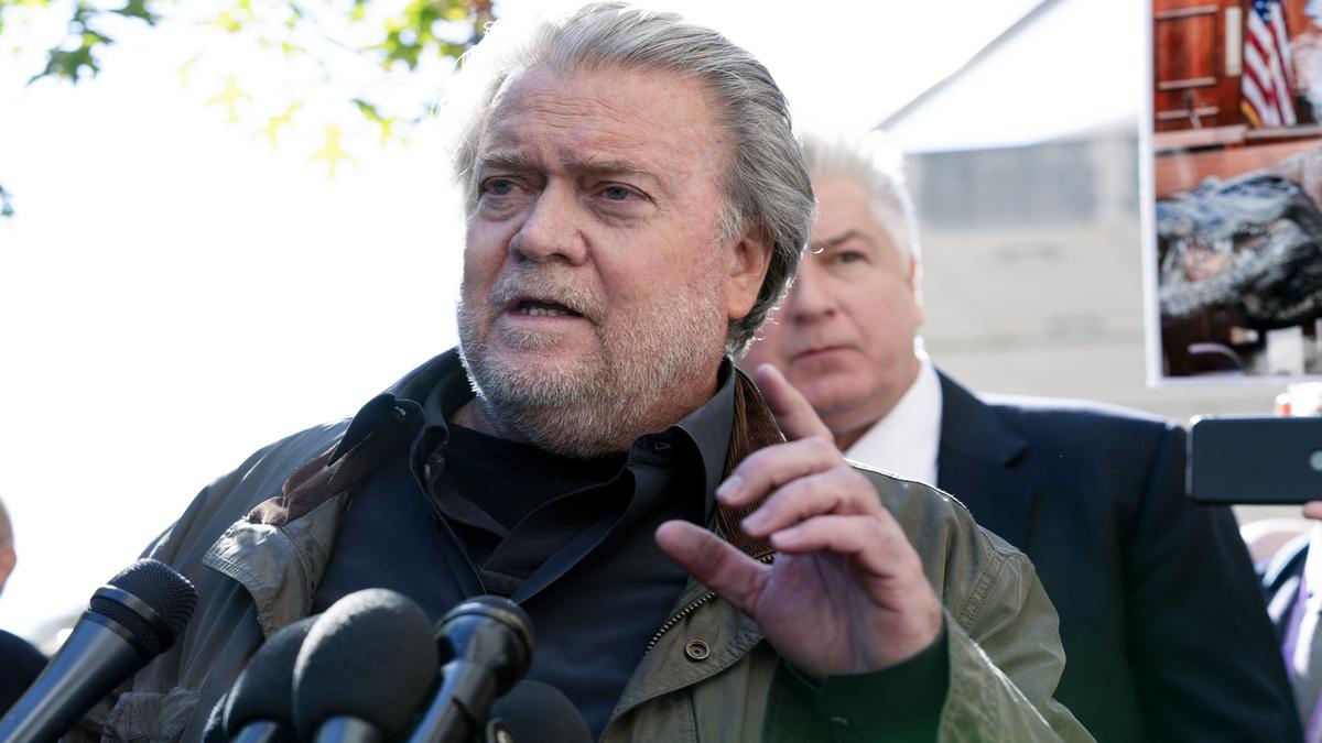 Trump Ally Steve Bannon Gets Four Months In Jail For Defying January 6 ...