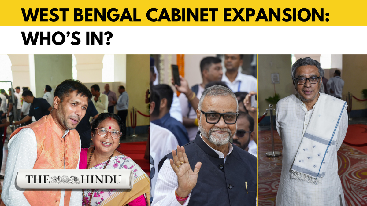 Watch: West Bengal Cabinet expansion: who’s in?