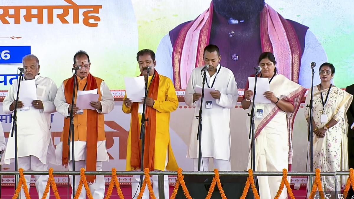 Nitish Kumar’s son Nishant among 32 to take oath as Bihar Ministers