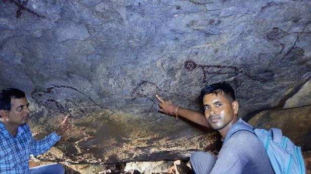 ‘Discovery of rock paintings could lead to a bigger pre-historic site in Srikakulam’