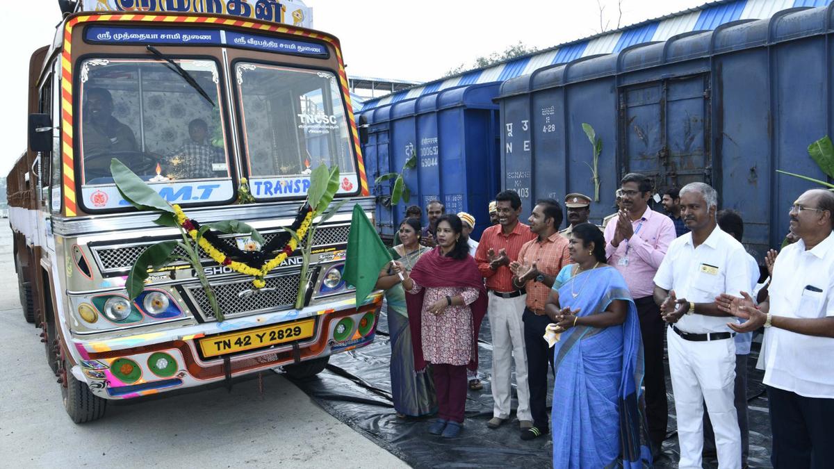 Theni district welcomes direct supply of rice, goods from other States after 12-year hiatus