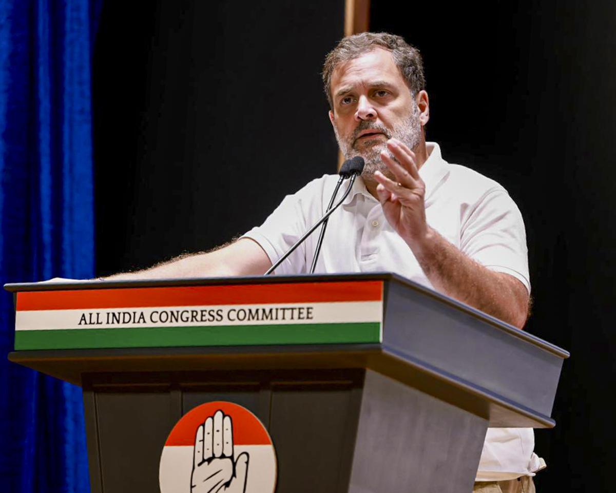 Rahul Gandhi promises to end ‘discriminatory system’ in CAPF leadership