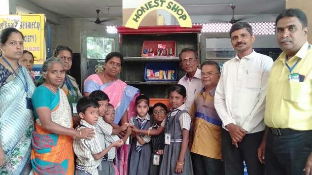 ‘Honesty shop’ opened in Corporation middle school in Tiruchi