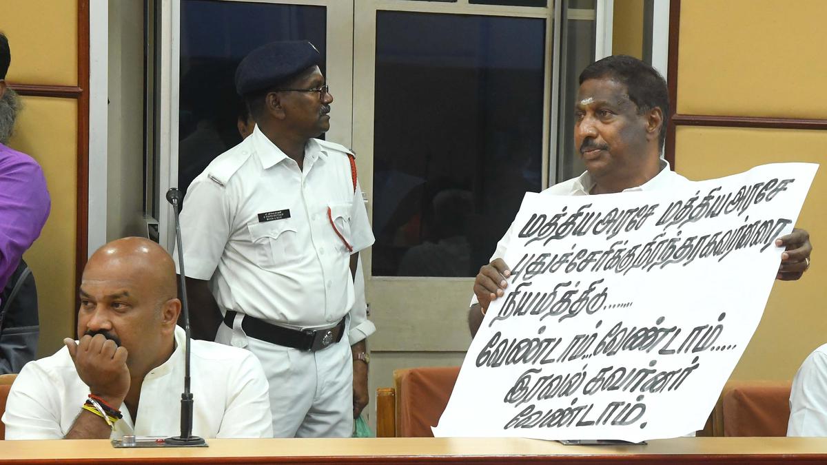 Puducherry Speaker reprimands MLA for disrupting Lieutenant Governor’s address