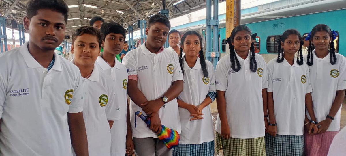 Eight children from Kannagi Nagar to participate in student satellite programme to mark 75 years of Indian Independence