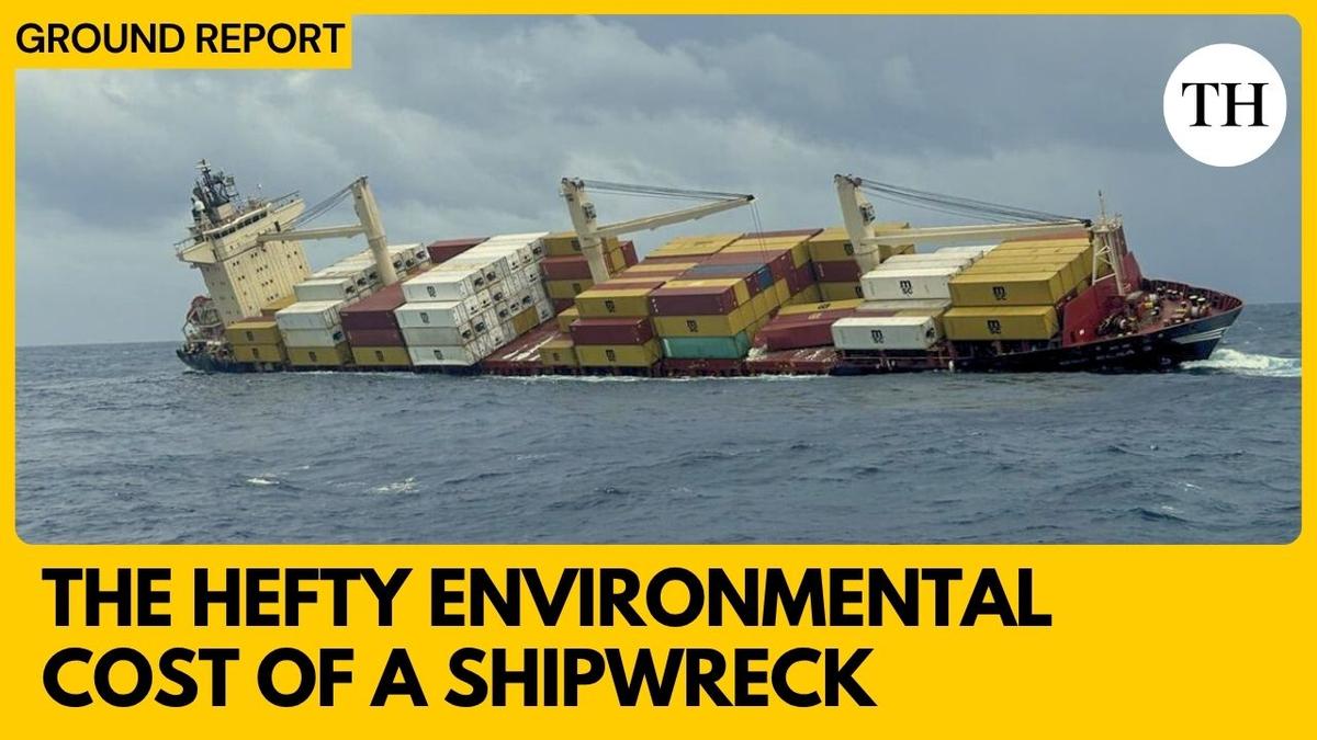 Watch: The hefty environmental cost of a shipwreck