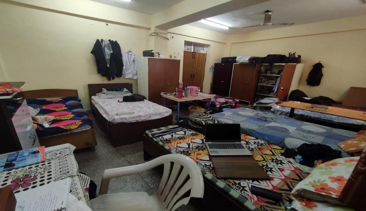 MAMC students reside in ‘extremely cramped’ conditions, with up to eight beds in a room, read a statement by the CM Office. MAMC students reside in ‘extremely cramped’ conditions, with up to eight beds in a room, read a statement by the CM Office.