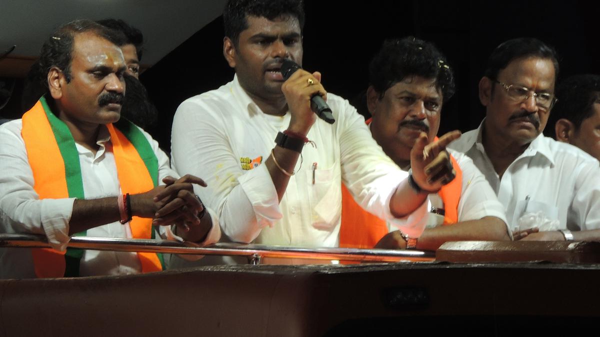 PM giving importance to STs, says Annamalai