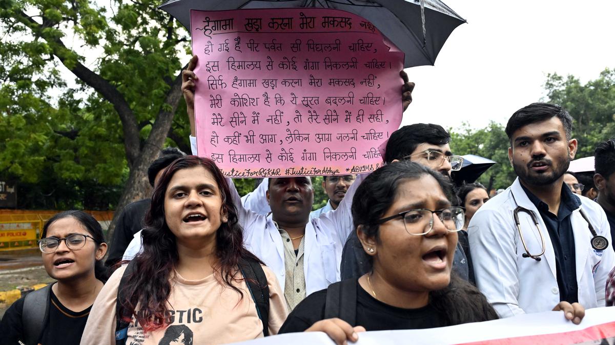 Kolkata doctor rape and murder protest LIVE: FAIMA calls for peaceful protest at Jantar Mantar