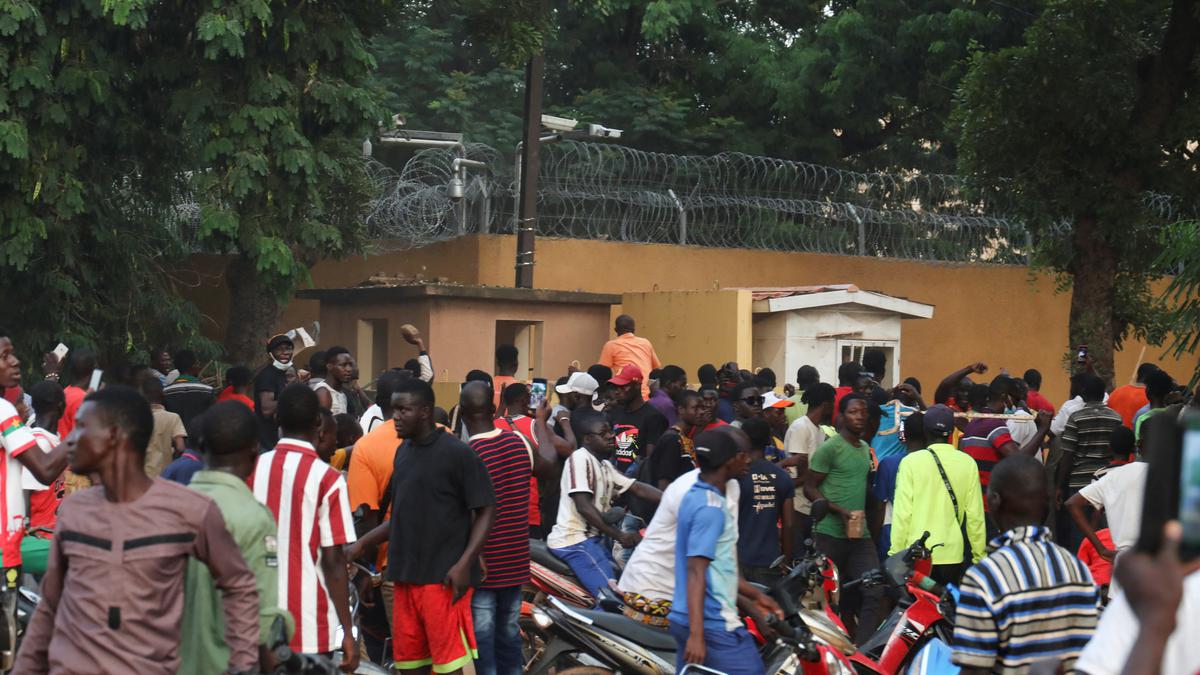 Protesters attack French Embassy in Burkina Faso after coup