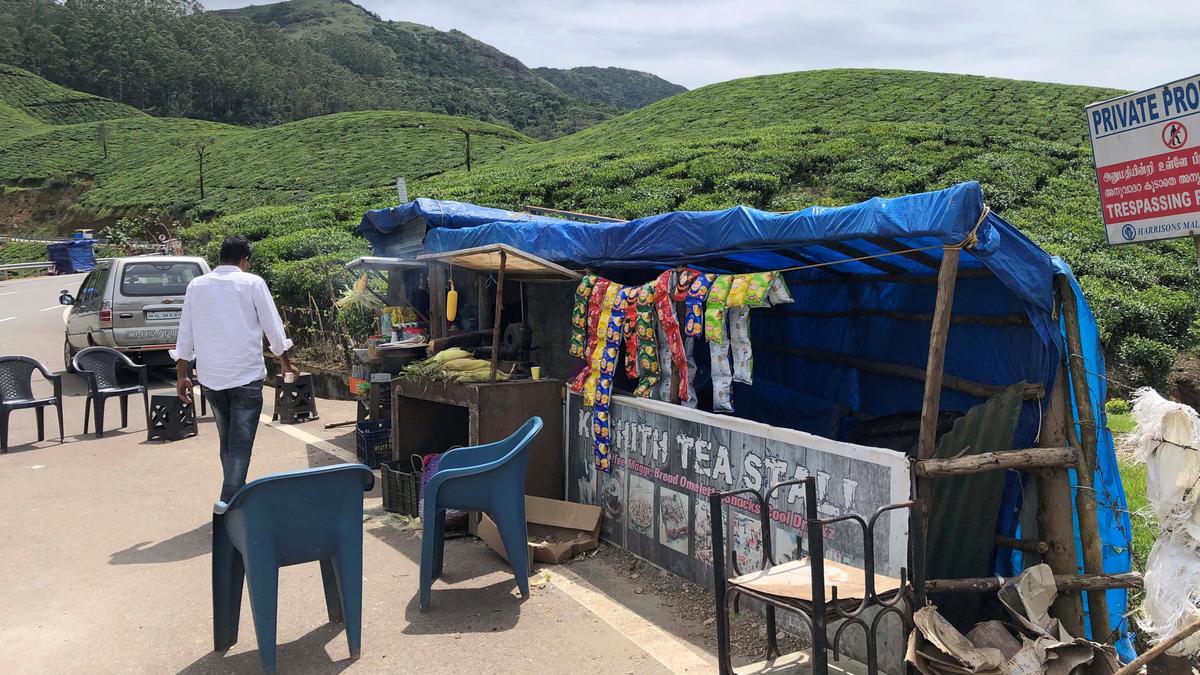 Unauthorised shops add to man-animal conflict in Munnar