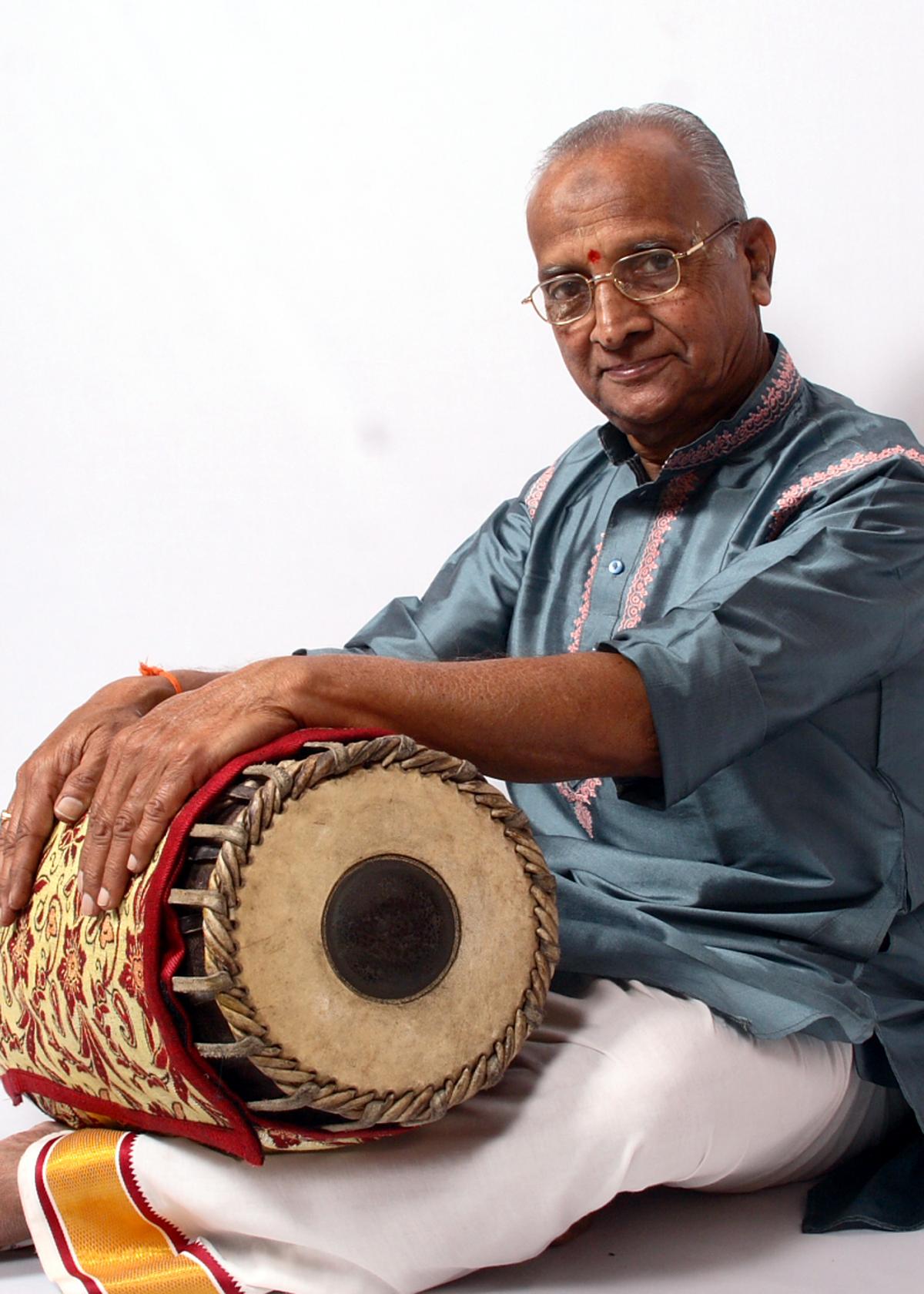 Mridangist AV Anand 