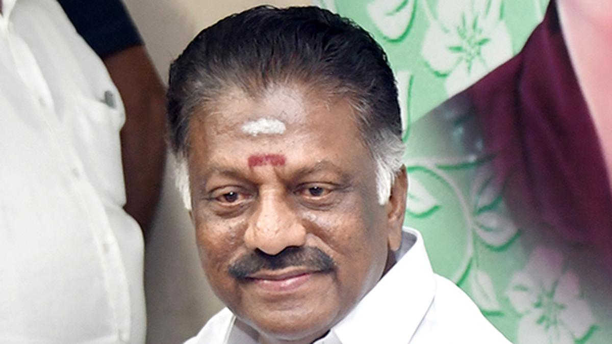T.N. State award recipients are excluded from Dream House Scheme: Panneerselvam