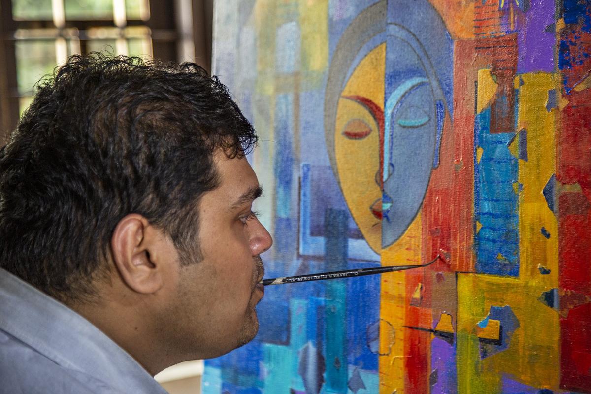 Vicky Roy and V R Ferose look at abilities of people from a different angle for their exhibition and book titled Everybody Is Good At Something Vicky Roy and V R Ferose look at abilities of people from a different angle for their exhibition and book titled Everybody Is Good At Something