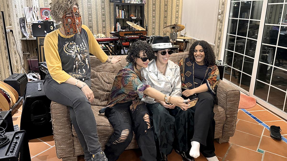 All-woman psychedelic rock band jams out in conservative Saudi Arabia