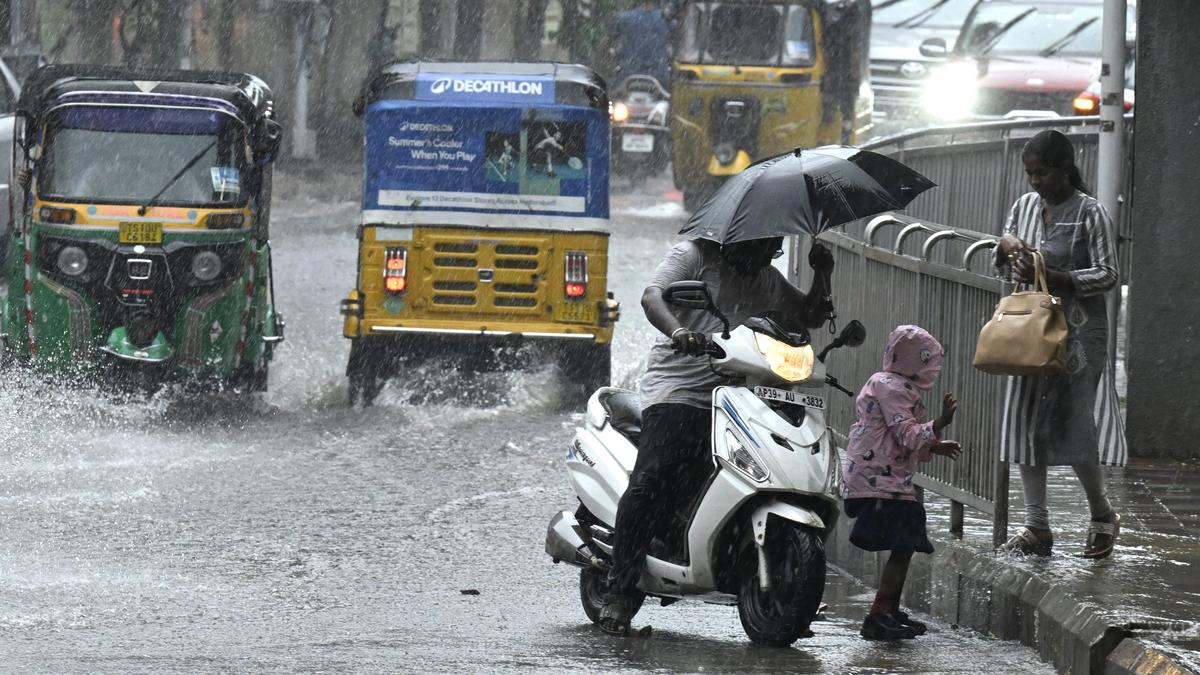 Highest rainfall of 93.0 mm in Hyderabad’s Kukatpally on Friday; IMD’s heavy rain alert for 10 districts on July 19