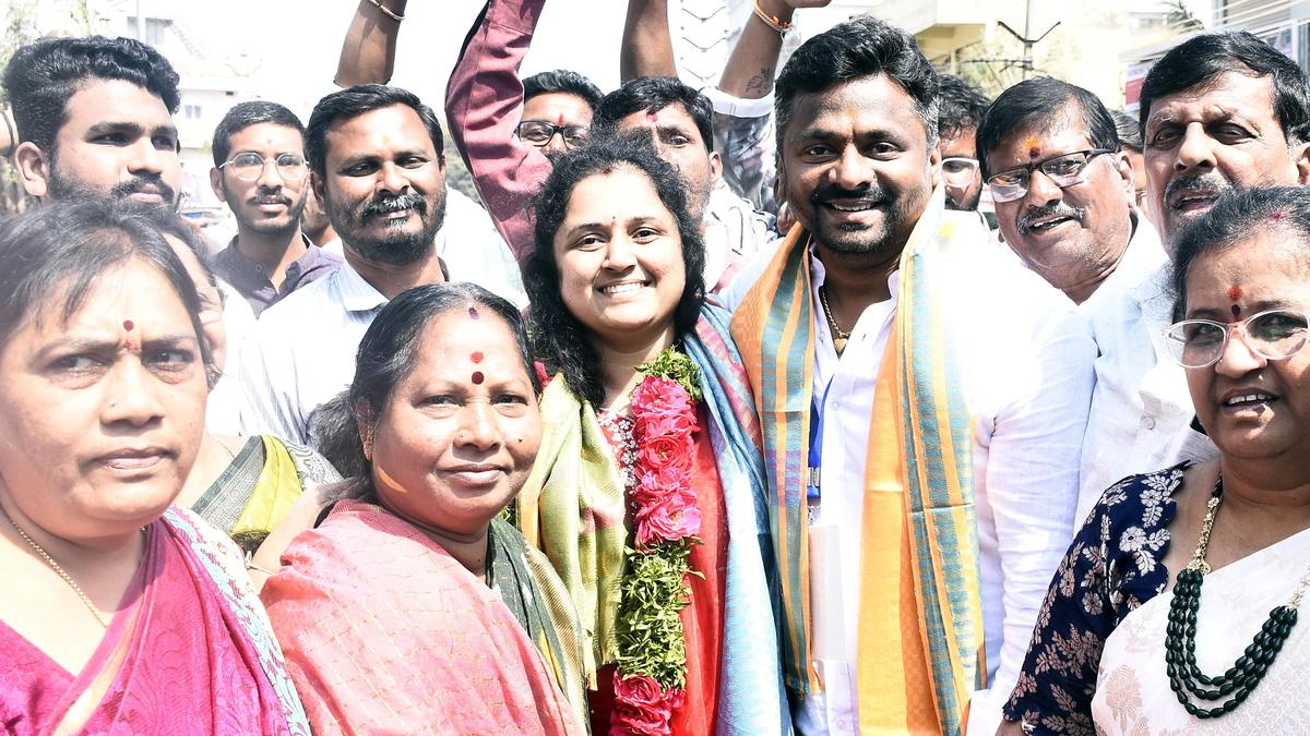 Congress leaves behind BRS by 11% vote gap and BJP by 25% gap in Municipal polls