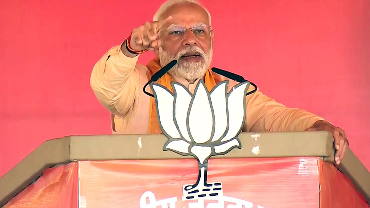Two senior Congress leaders fighting to establish their sons, capture party in MP: PM Modi