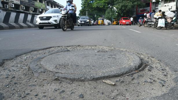 Manhole covers in city pose safety risk for motorists