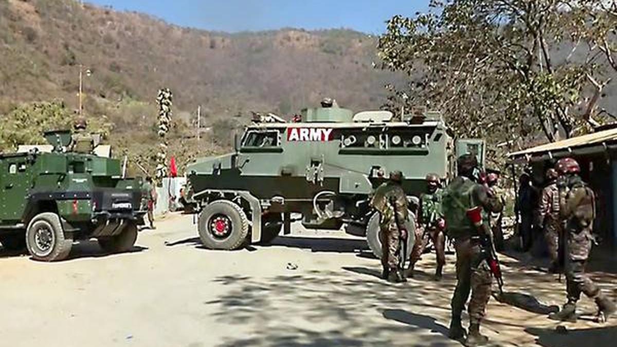 Manipur village attacked for second time, students also fired upon