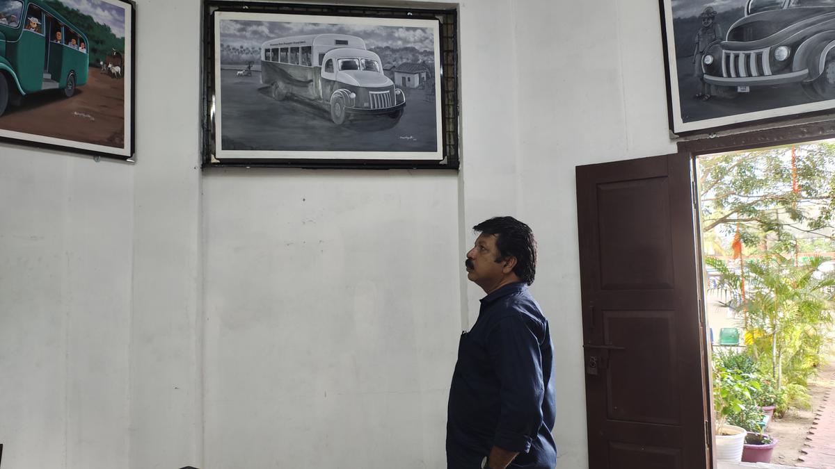 KSRTC Art Museum in Thiruvananthapuram traces its transport history over nine decades
