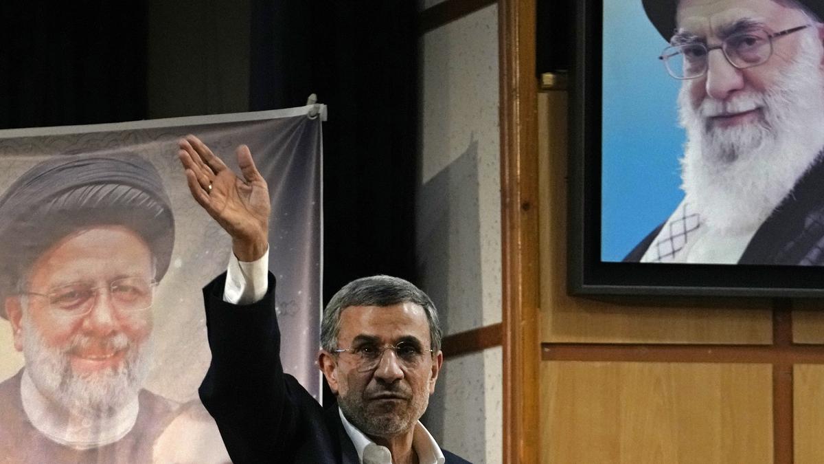 Iran's hard-line former President Mahmoud Ahmadinejad registers for June 28 presidential election