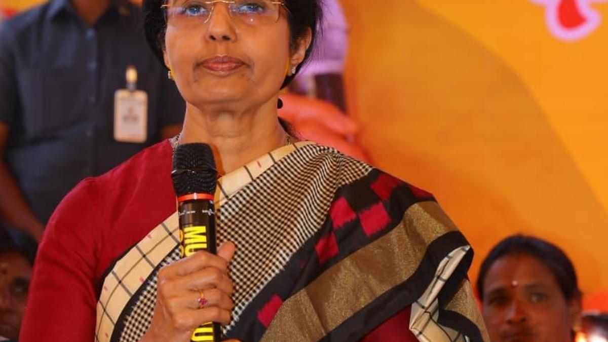 Development plan under way in Kuppam, says Nara Bhuvaneswari