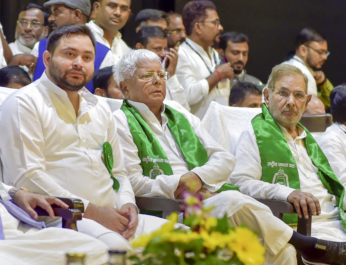 Lalu Prasad Pitches For Opposition Unity At RJD National Executive ...