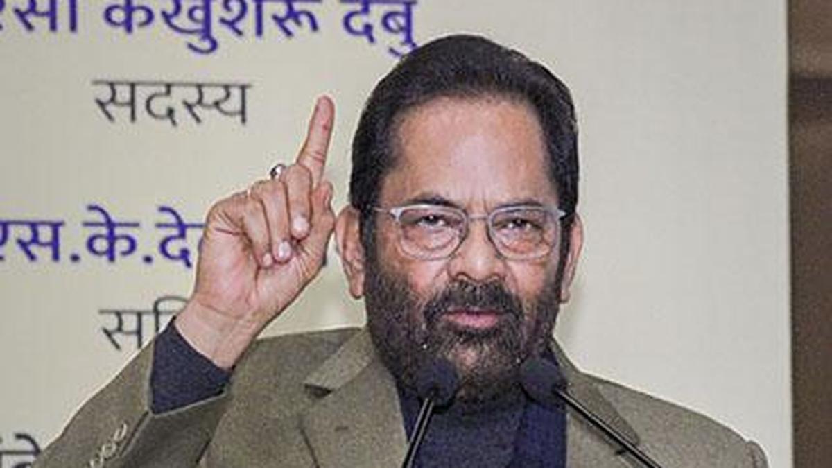 CM Mamata protecting criminals, anarchists, she is close to bidding adieu to political career: Naqvi