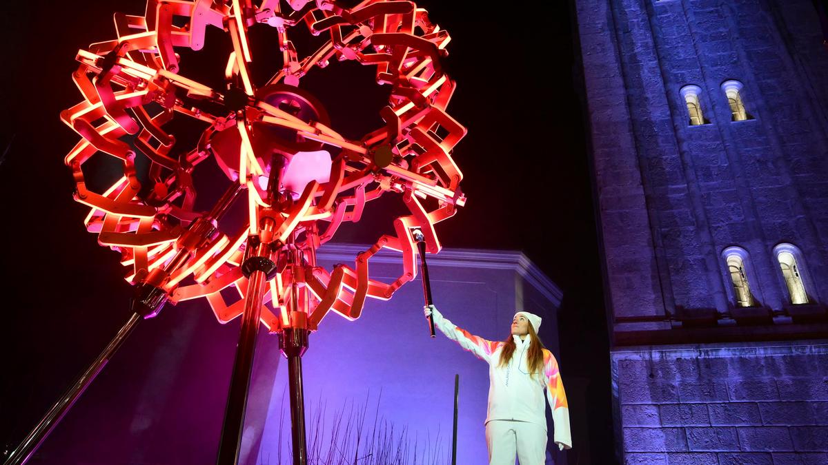 2026 Winter Olympics: Sofia Goggia lights the cauldron in Cortina after helping Italy secure Olympic hosting rights