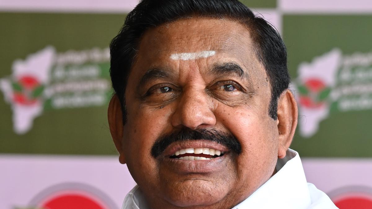 Lok Sabha polls | Palaniswami slams DMK, BJP on fuel prices, funds for disaster relief
