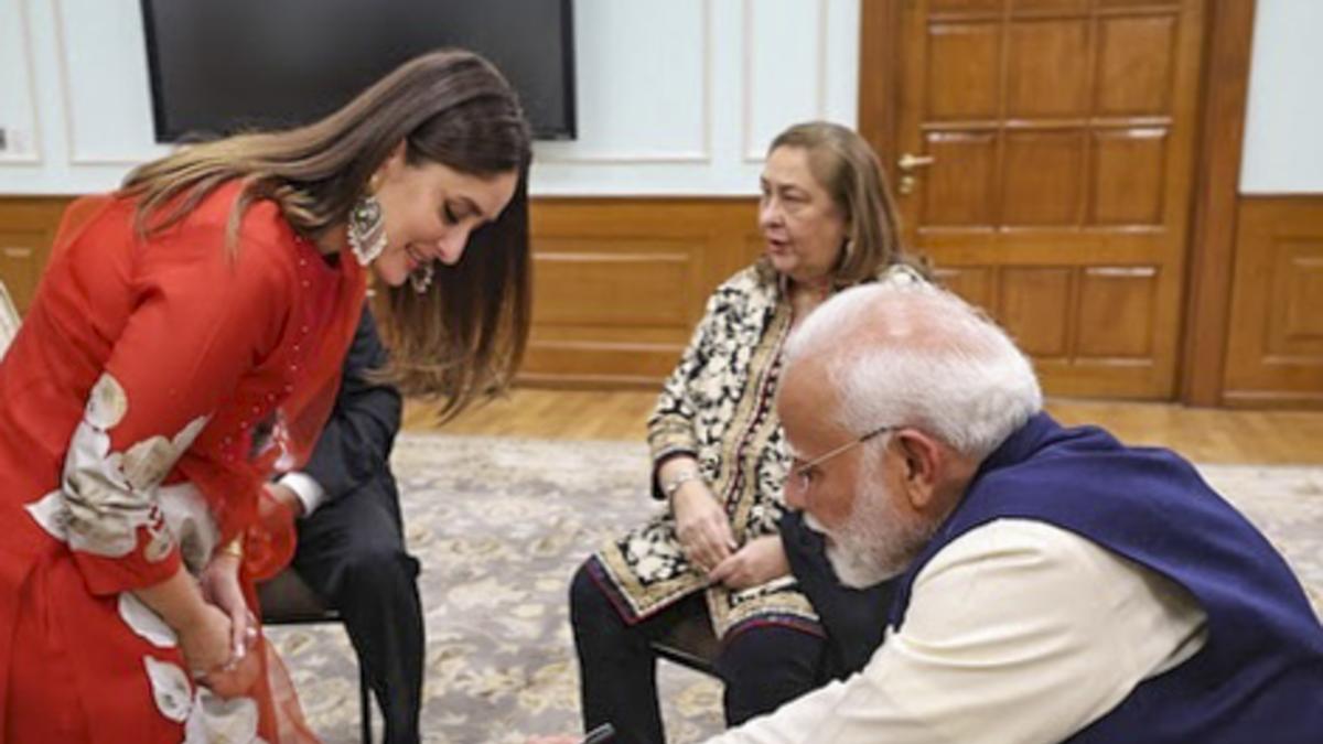 Kareena Kapoor Khan thanks PM Modi for commemorating grandfather Raj Kapoor’s legacy