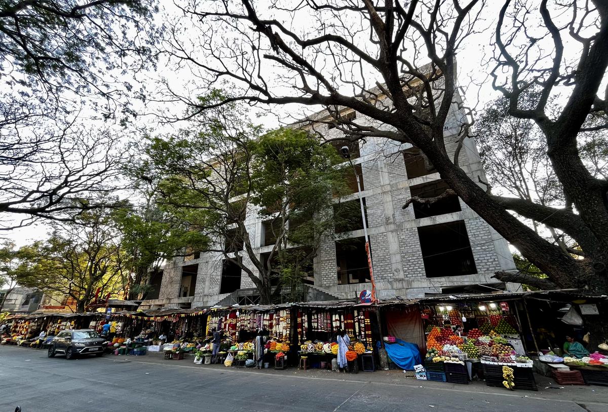 Malleswaram Market in Bengaluru.