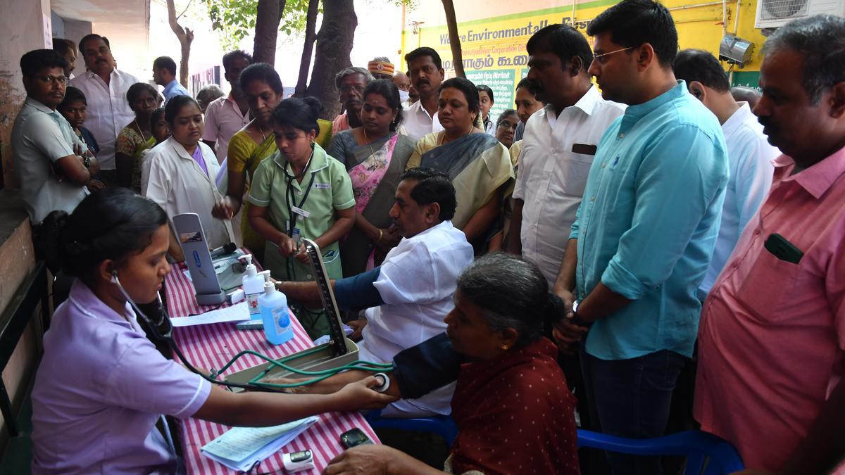 Special health camp under ‘Kalaignarin Varumun Kappom’ scheme held