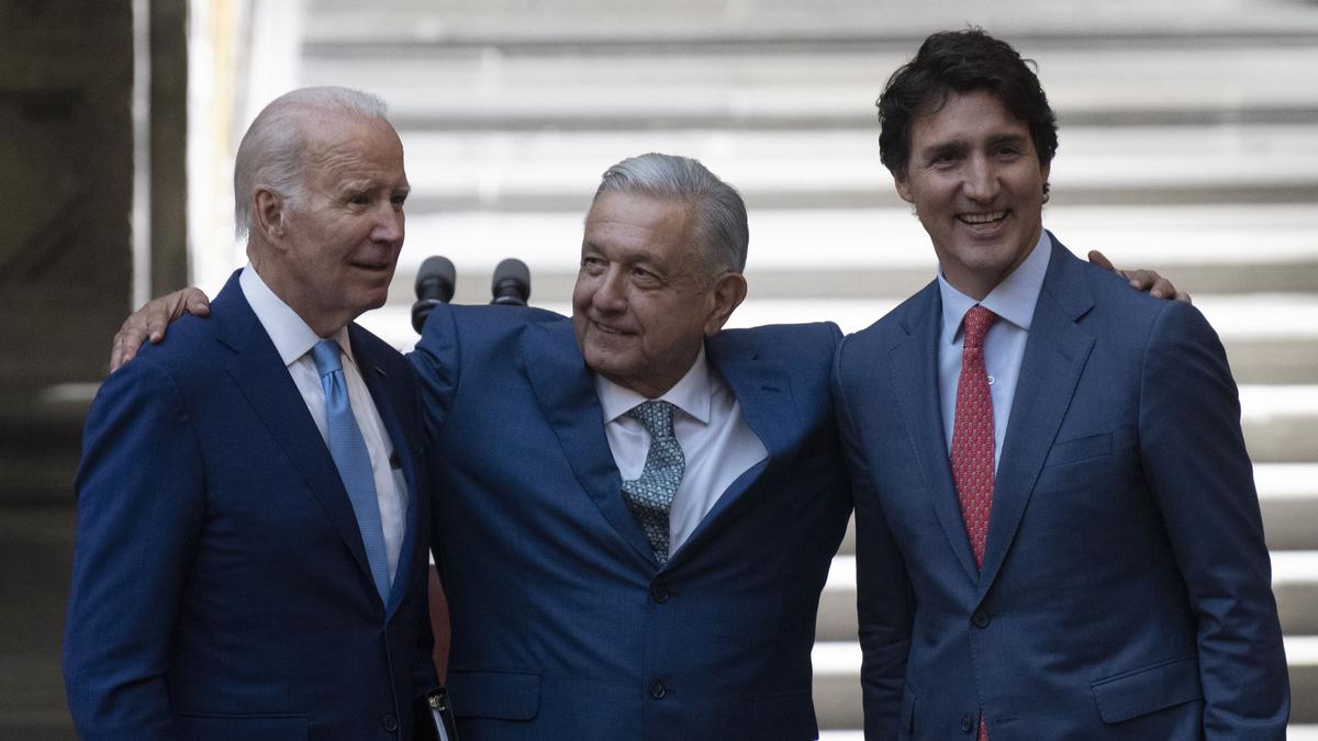 Leaders of U.S., Canada, Mexico show unity despite friction
