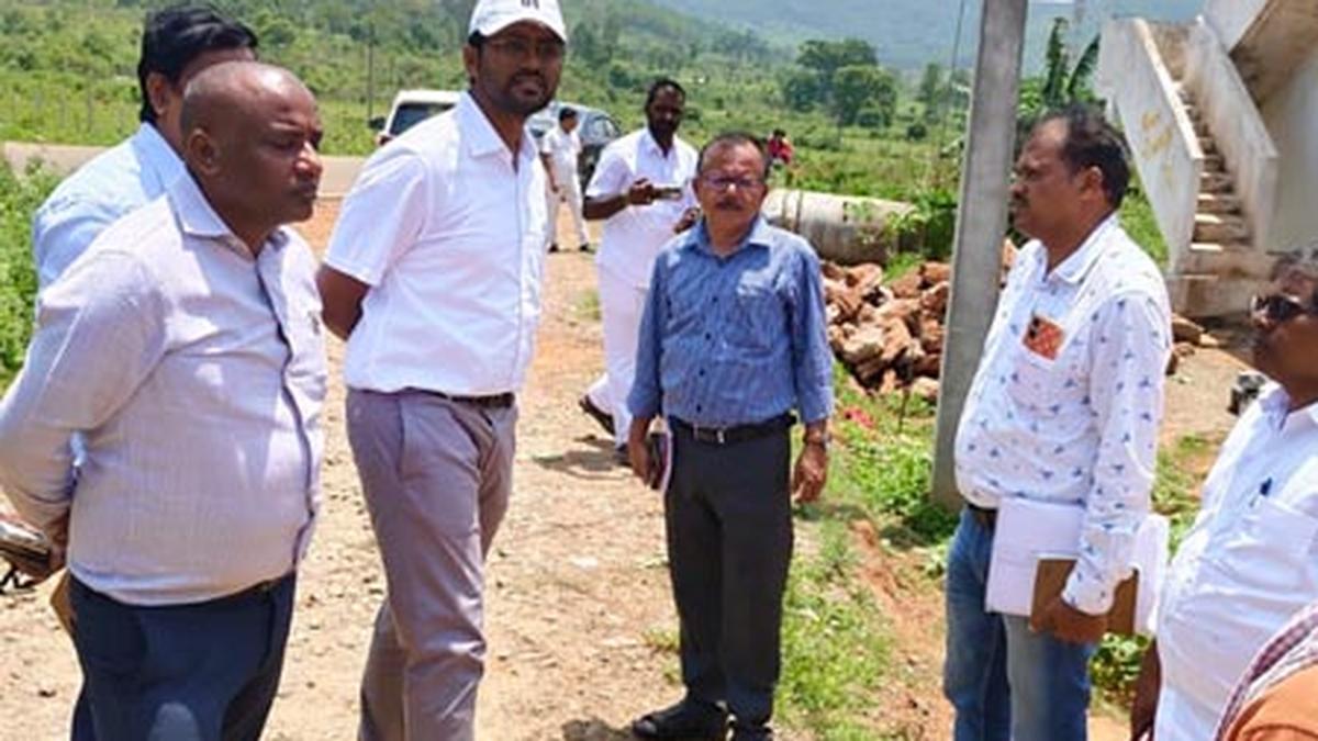 APEPDCL Chairman inspects electrification works in tribal hamlets of ASR district