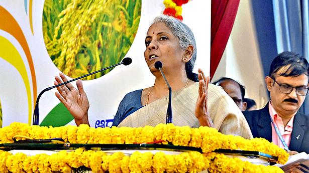 Nirmala Sitharaman says financial inclusion major step towards inclusive growth