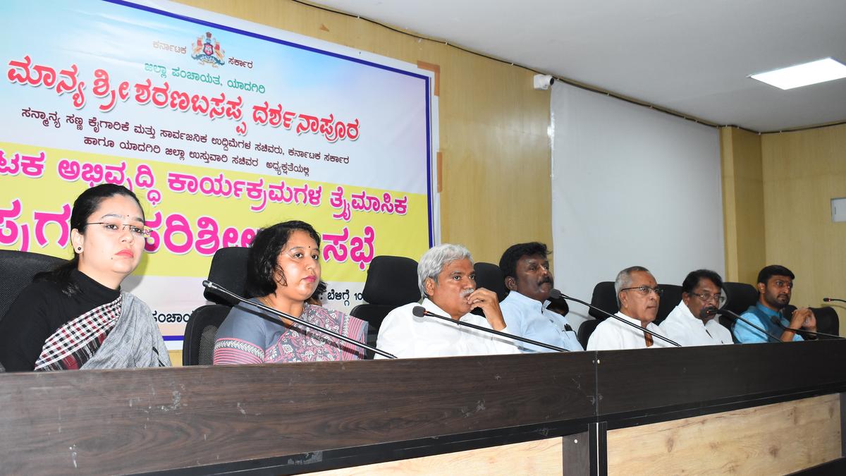 Agriculture, drinking water, health-related issues dominate quarterly KDP meeting