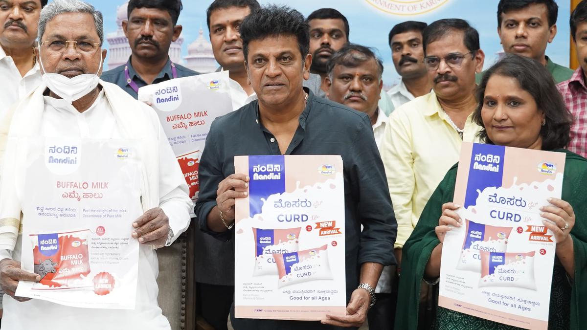 KMF names Shivarajkumar brand ambassador; launches new products