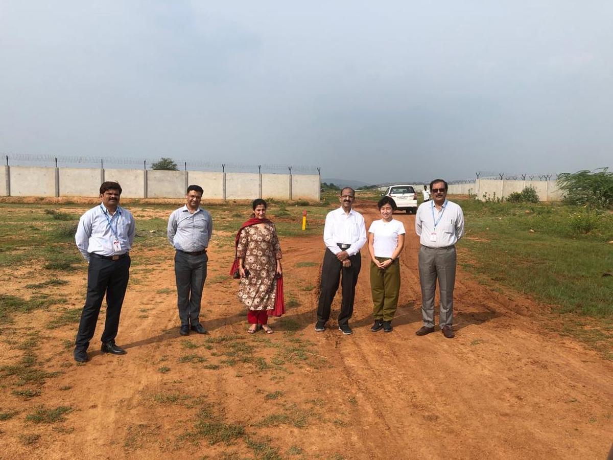 JICA officials inspect AIIMS site at Thoppur